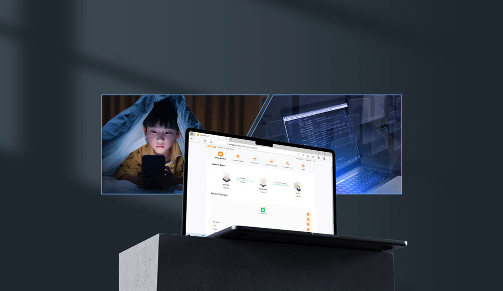 Router TENDA TX2L Pro 2.4 / 5 GHz (DualBand), Wi-Fi Mesh Łatwe do opanowania funkcje