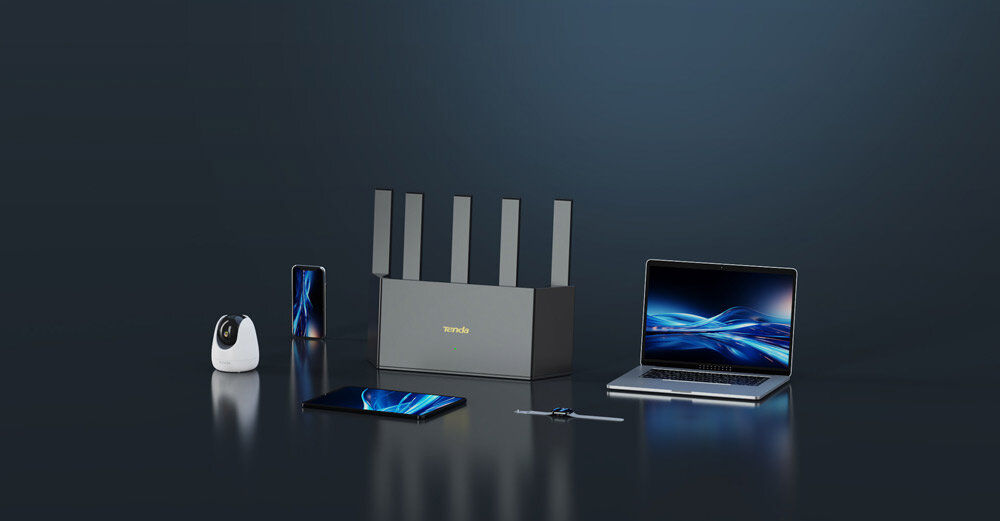 Router TENDA TX2L Pro 2.4 / 5 GHz (DualBand), Wi-Fi Mesh NNiesamowity design