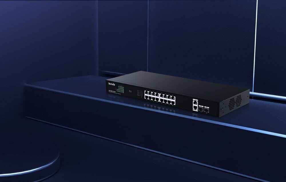 Switch TENDA TEG1120P Switch PoE Tenda TEG1120P-16-250W