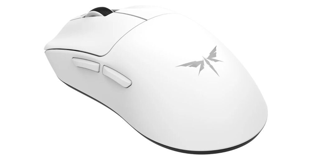 Mysz VGN Dragonfly F1 Moba czarny waga 55 g ergonomicznie zakrzywione przyciski TTC Silver Wheel enkoder Kailh GE2.0 wymiary 121,2 x 63,5 x 37,6 mm
