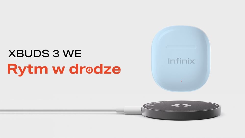 Słuchawki Infinix XBUDS 3 WE sluchawki muzyka dzialanie praca