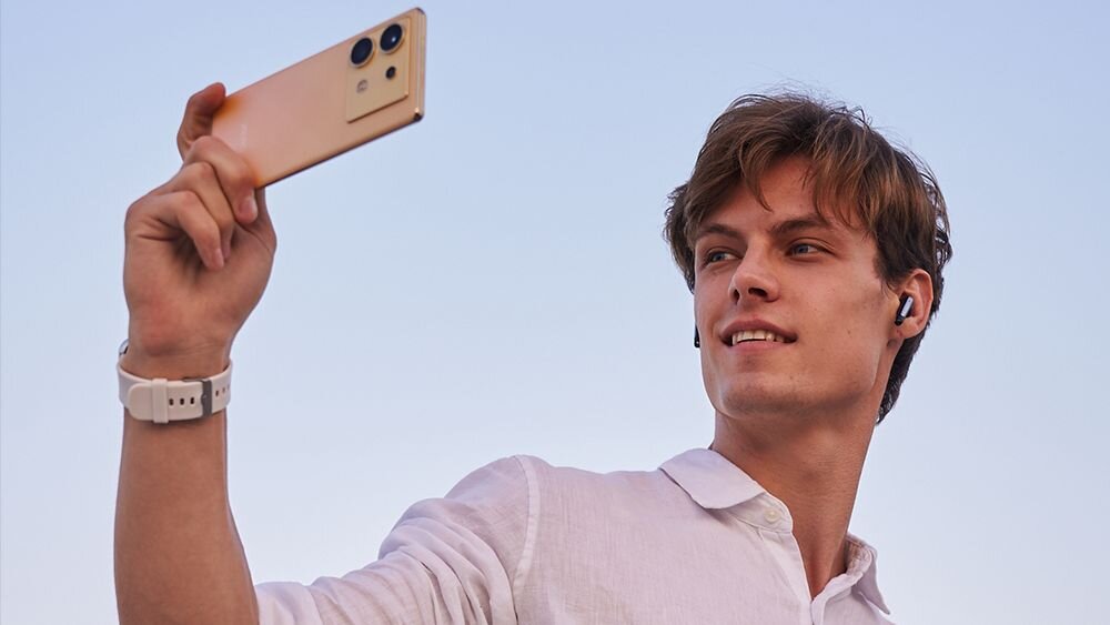 Słuchawki dokanałowe INFINIX XBuds NC XE28 ANC waga lekkosc komfort