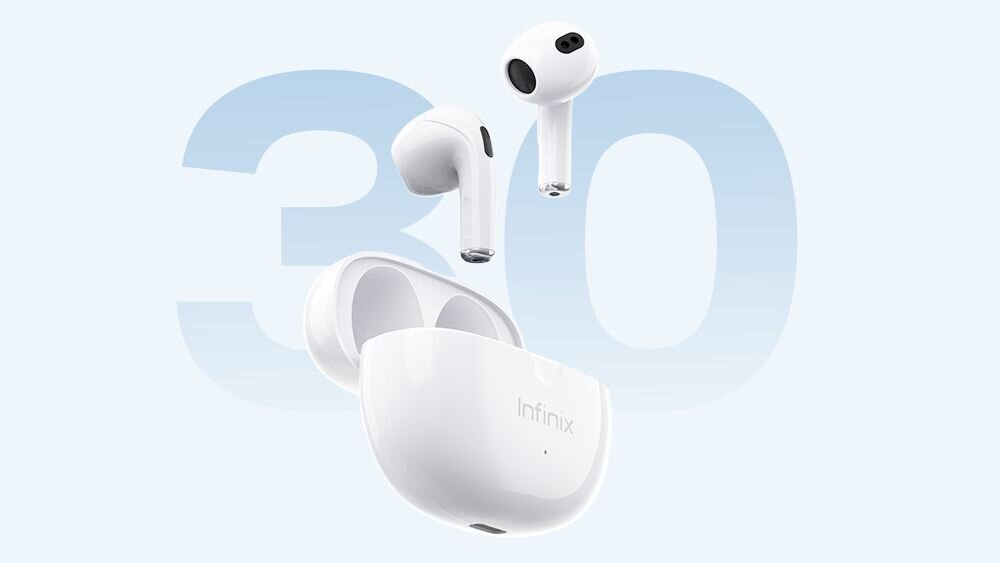 Słuchawki Infinix XBUDS 3 muzyka czas pracy czas dzialania