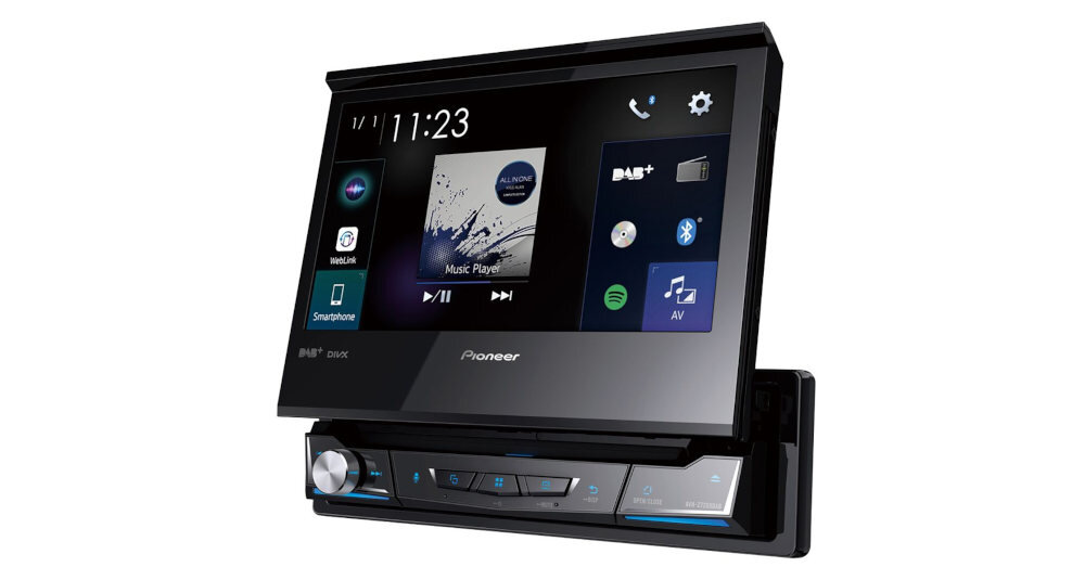 Radio samochodowe PIONEER AVH-Z7200DAB - centrum multimedialne, 7-calowy ekran dotykowy
