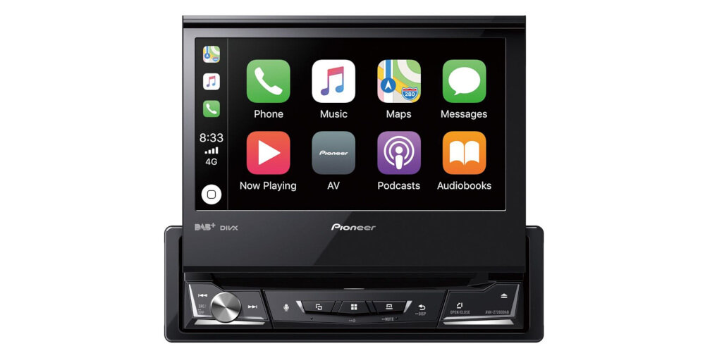Radio samochodowe PIONEER AVH-Z7200DAB - Wyjątkowa jakość dźwięku, 13-pasmowy korektor graficzny