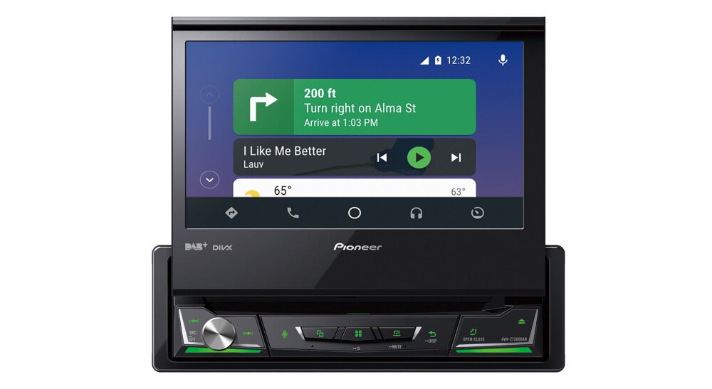 Radio samochodowe PIONEER AVH-Z7200DAB - Wszechstronność i integracja, dwa wejścia kamer