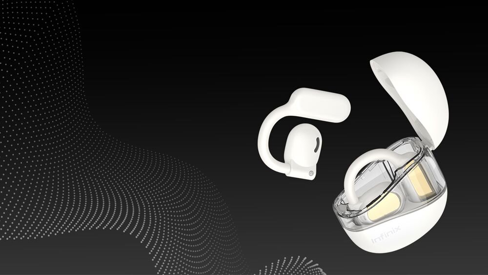 Słuchawki Infinix XBUDS 3 Loop technologia dzwiek bogactwo przewodnictwo powietrze