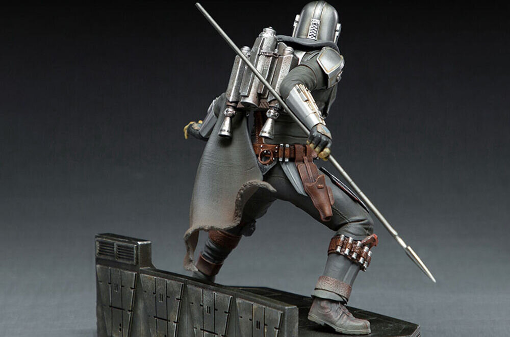 Figurka IRON STUDIOS Star Wars - The Mandalorian Statue Art Scale 1/10 wysoka jakość materiałów solidna trwała