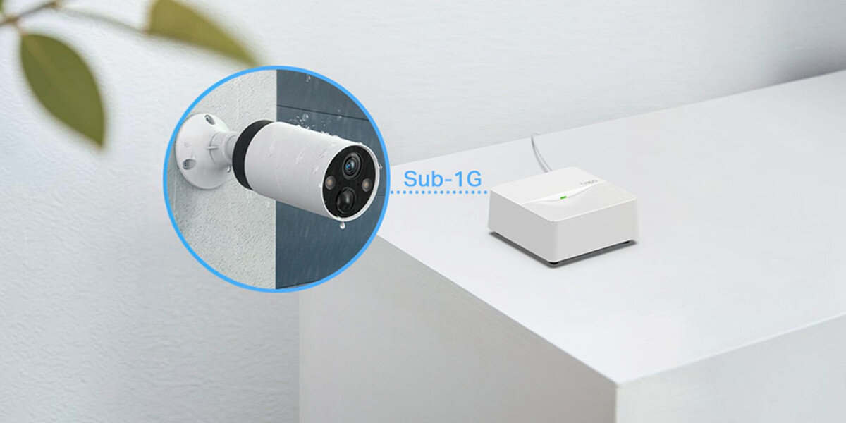 Centrala sterująca TP-LINK Tapo H200, Instalacja, konfiguracja, aplikacja, prostota, Kamera zewnętrzna połączona bezprzewodowo z bazą.