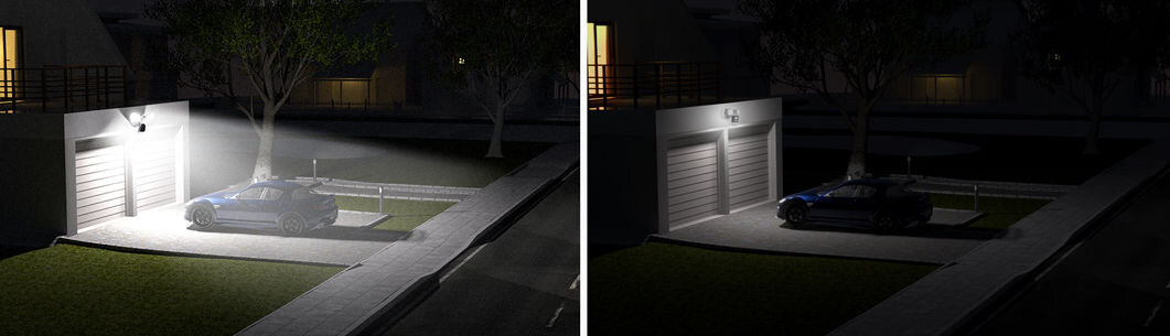 Kamera TP-LINK Tapo C720 Zewnętrzna, Wi-Fi, kolorowa, szczegóły, 10 metrów, mrok, nocna pora, wizualizacja obszaru oświetlenia przez kamerę