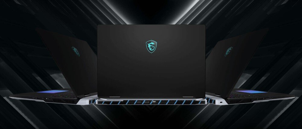 Laptop MSI Titan 18 HX A14VHG-414PL 18 IPS i9-14900HX 64GB RAM 2TB SSD GeForce RTX4080 Windows 11 Home porty złącza podłączenie