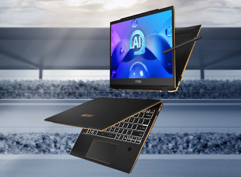 Laptop MSI Summit E13 AI Evo A1MTG-047PL 13.3 IPS Ultra 7-155H 32GB RAM 1TB SSD Windows 11 Home opis