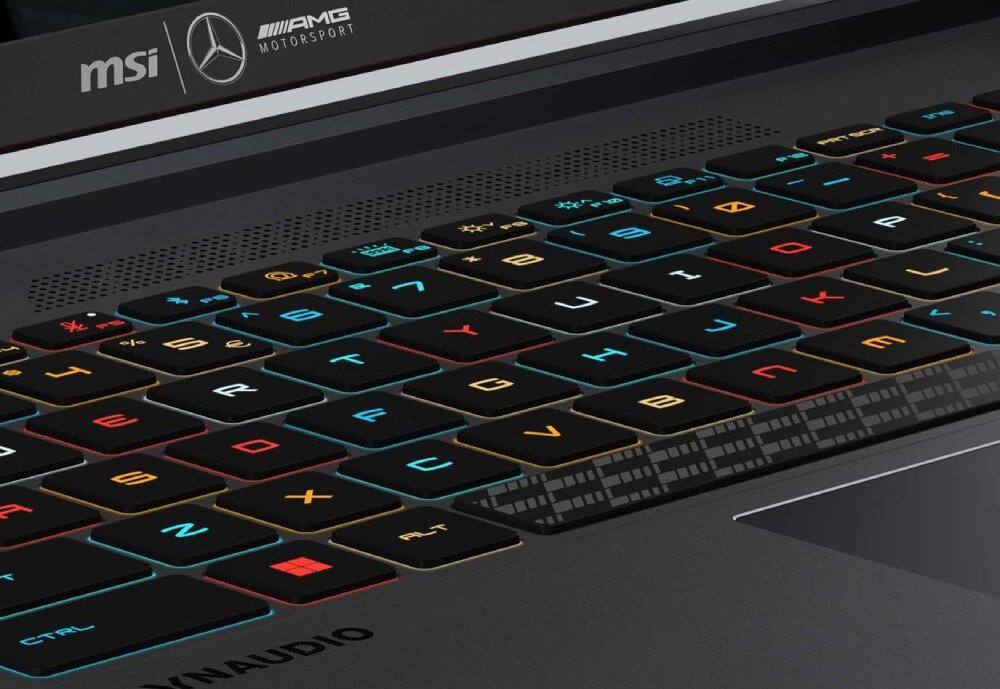 Laptop MSI Stealth 16 MercedesAMG A1VGG-276PL 16 OLED 240Hz Ultra 9-185H 32GB RAM 2TB SSD GeForce RTX4070 Windows 11 Home podświetlenie kolory efekty klawiatura RGB