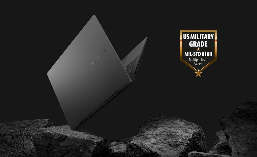 Laptop VivoBook S 14 S5406 - Wytrzymałość MIL-STD 810H