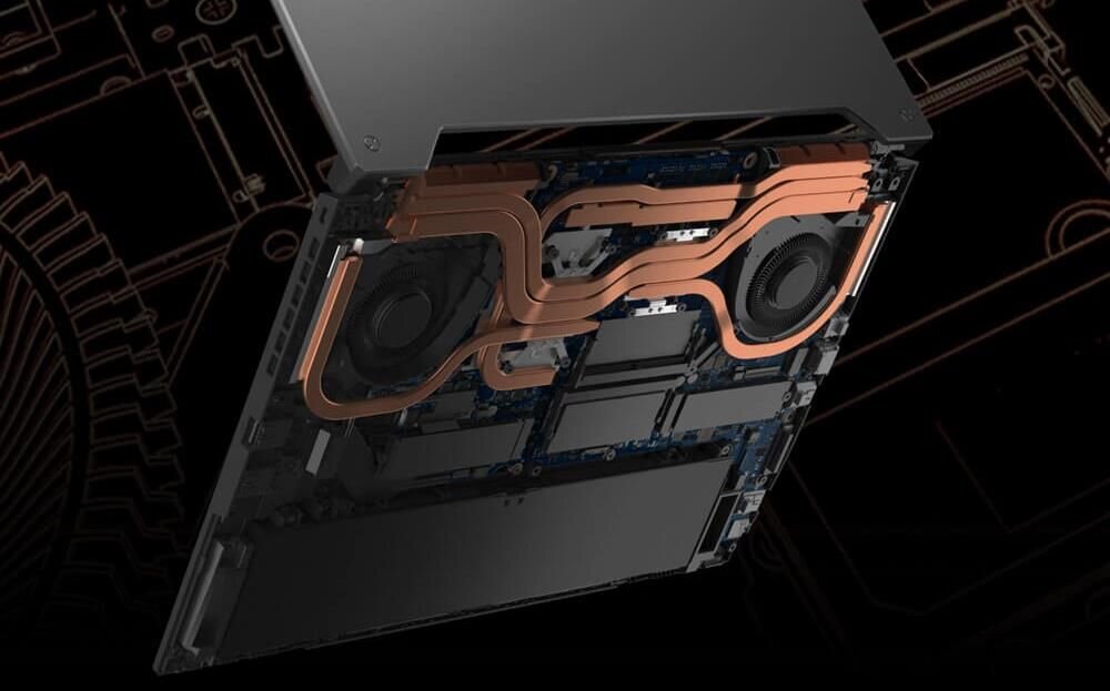 Laptop ASUS TUF Gaming F15 - Chłodzenie Arc Flow