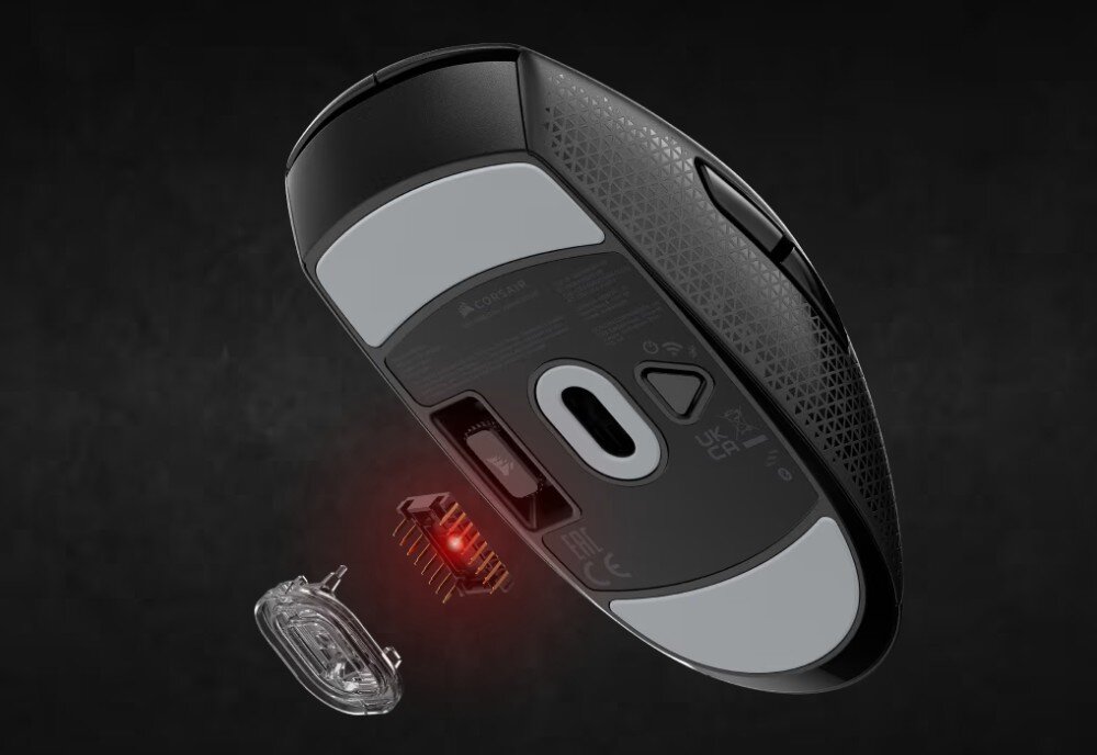 Mysz CORSAIR M55 Wireless czujnik rozdzielczość śledzenie przyśpieszenie