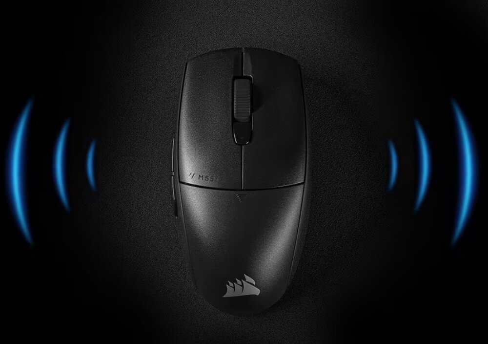 Mysz CORSAIR M55 Wireless łączność Bluetooth podłączenie