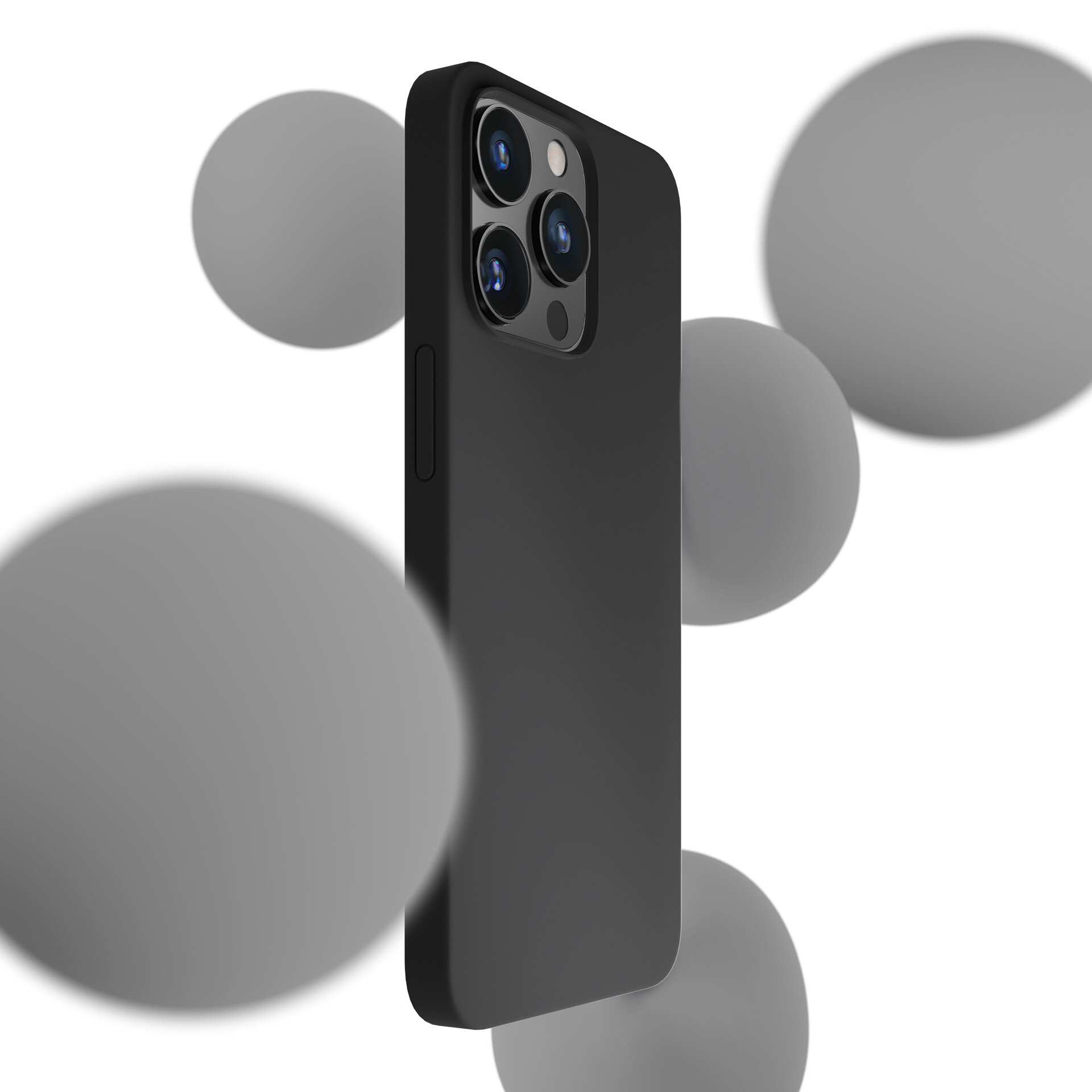ETUI 3MK SILICONE CASE DO APPLE IPHONE 16E wysoki współczynnik tarcia pewny chwyt bezpieczeństwo elegancja
