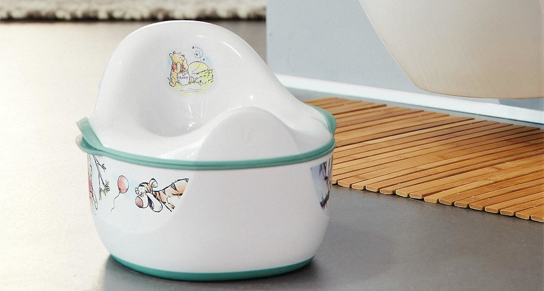 Nocnik KEEEPER Kasimir Deluxe 4w1 Winnie the pooh Biały wygląd design prezentacja zdjęcie na białym tle zdjęcie produktowe przedstawienie produktu