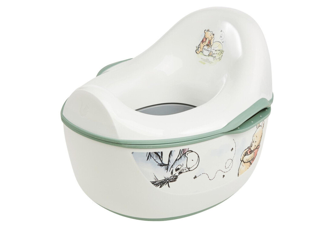 Nocnik KEEEPER Kasimir Deluxe 4w1 Winnie the pooh Biały Cztery funkcje w jednym dostosowanie potrzeby nakładka na sedes stabilny podest