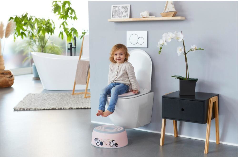 Nocnik KEEEPER Kasimir Deluxe 4w1 Minnie Różowy wygląd design prezentacja zdjęcie na białym tle zdjęcie produktowe przedstawienie produktu