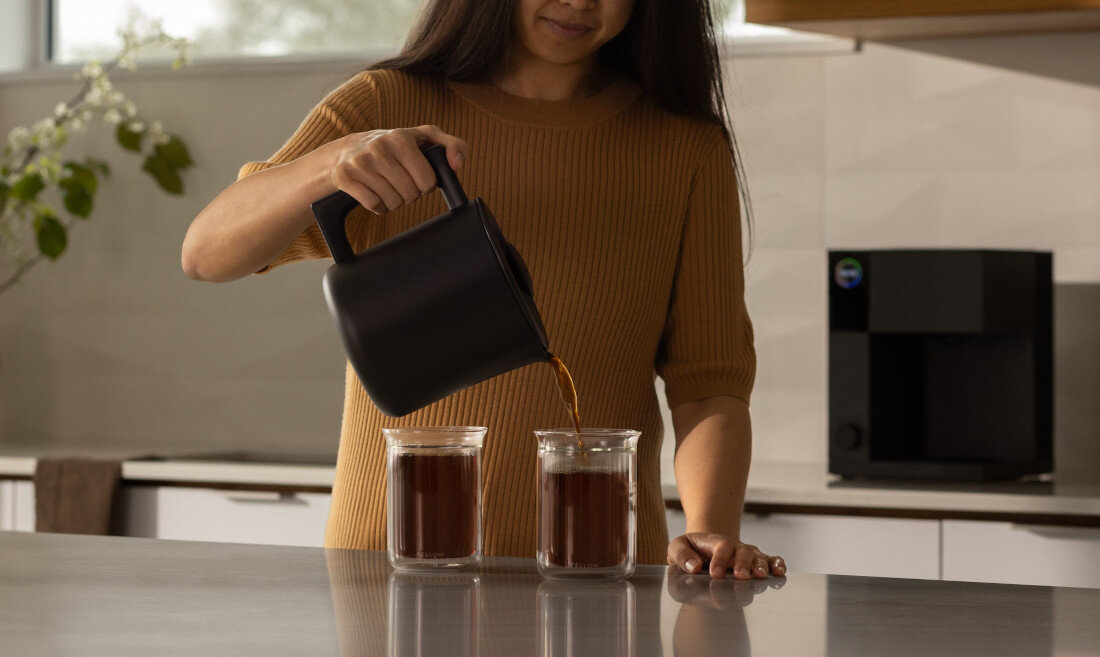Ekspres FELLOW Aiden Precision Coffee Maker Czarny personalizacja parzenia kawa precyzja dostosowanie proces parzenie upodobania Funkcja tworzenia indywidualnych profili ustawienia napar