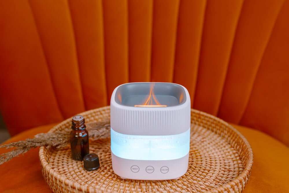 Aromatyzer INOLY Fire IDF02W przytulna atmosfera