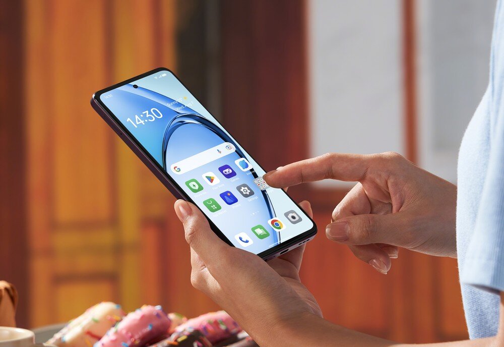 Smartfon OPPO A60 5G wyświetlacz