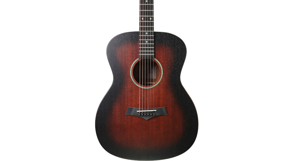 Gitara akustyczna ARROW Raw Series podstrunnica mostek Richlite trwałość elegancja, gitara akustyczna od frontu na białym tle