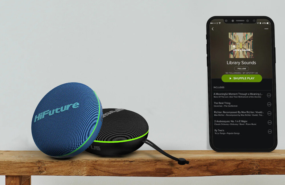 Głośnik mobilny HIFUTURE Altus szybkie i stabilne polaczenie