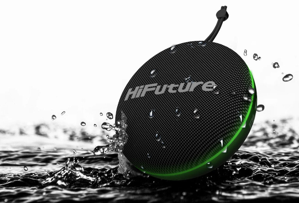 Głośnik mobilny HIFUTURE Altus niesamowita moc 10 W IP68 wciagajace oswietlenie czysty dzwiek