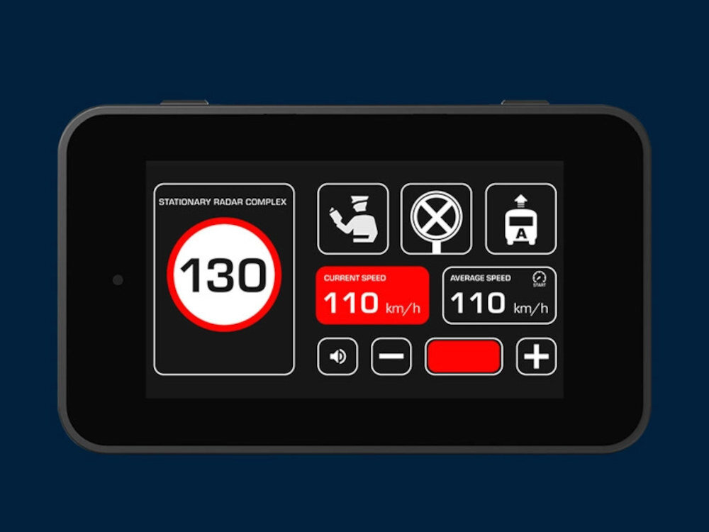 Wideorejestrator CANYON DVR40GPS - Superkondensator