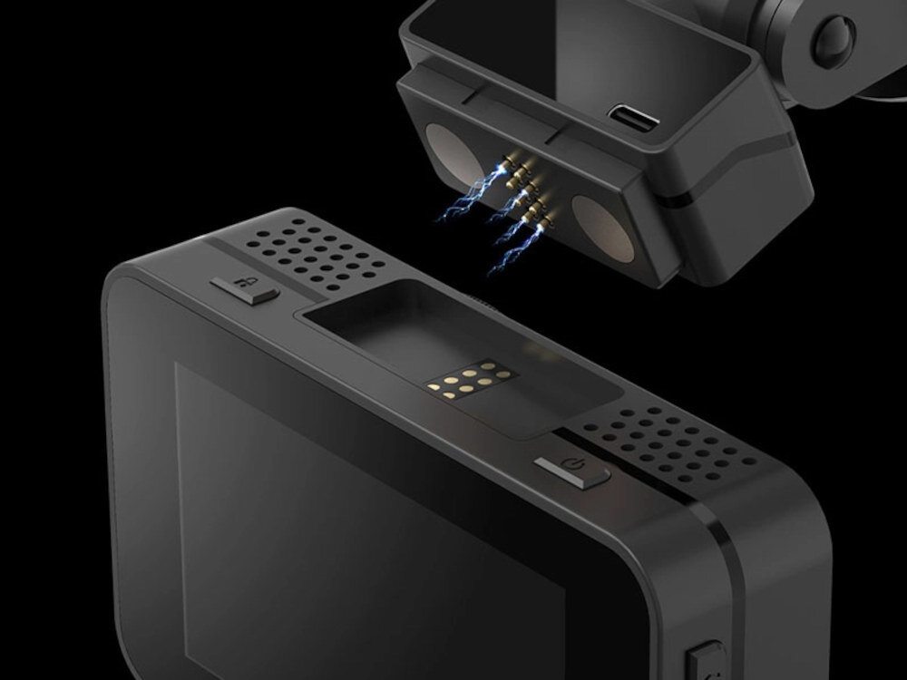 Wideorejestrator CANYON DVR40GPS - stylowy wygląd