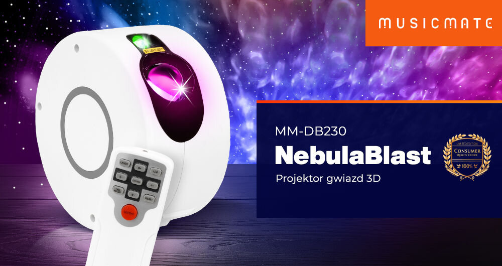 Projektor MUSICMATE NebulaBlast 3D MM-DB230