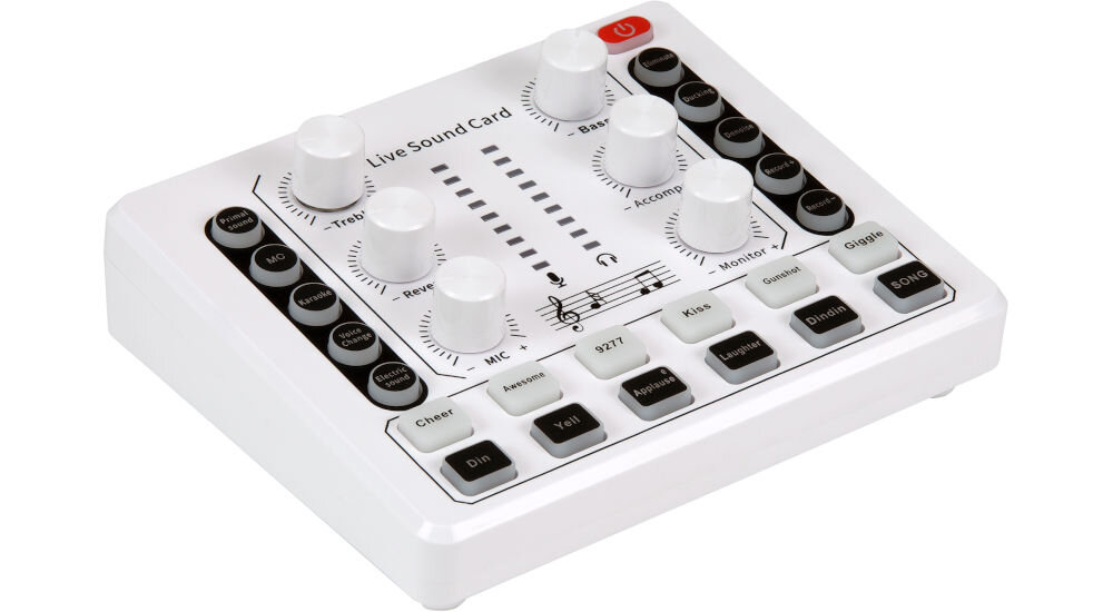 Interfejs Audio MUSICMATE MM-SD180 CrystalStream niezawodna praca wysoka jakość dźwięku redukcja szumów modulacja głosu efekty karaoke różnorodne tryby dźwiękowe