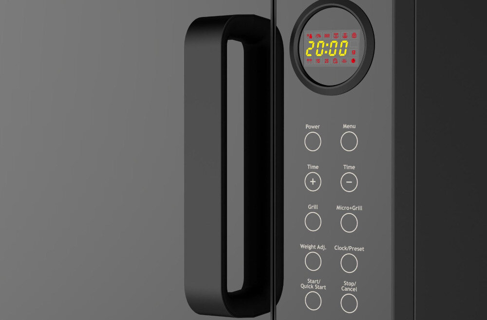 Kuchenka mikrofalowa GÖTZE & JENSEN MO801K system opti wave rownomierne podgrzanie