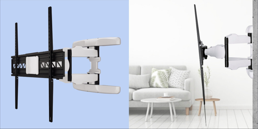 Uchwyt HAMA do TV 46-90 cali Fullmotion XL 220838 - Dopasowanie do wnętrza