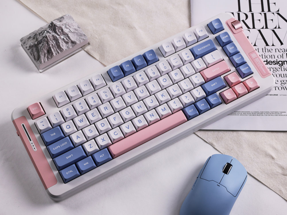 MCHOSE MC-X75 pełny antighosting i n-key rollover niezależnie od tego, ile klawiszy wciśniesz jednocześnie - klawiatura obok myszki i zegarka