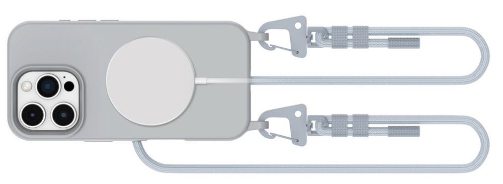 TECH-PROTECT MagNecklace podwyższona krawędź okalająca wyświetlacz moduł aparatu Materiał TPU otwory na porty i przyciski swobodny dostęp do wszystkich elementów sterujących