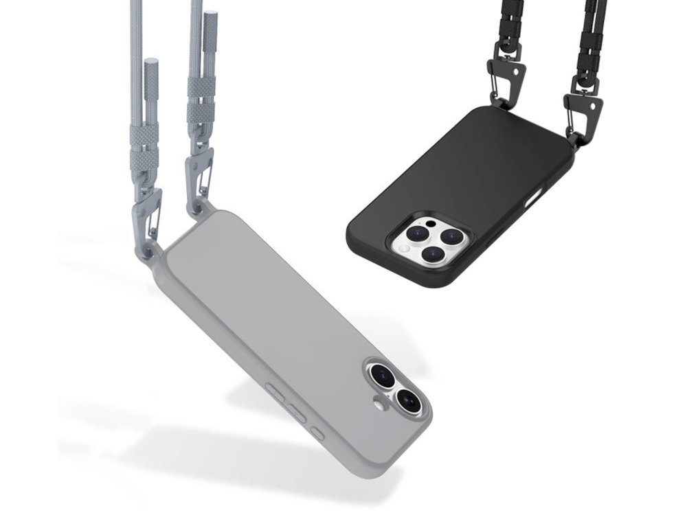 TECH-PROTECT MagNecklace smycz Odczepiany pasek wytrzymałych sznurków długość można regulować Mechanizm mocowania fotografowania, nawigacji czy w zatłoczonych miejscach