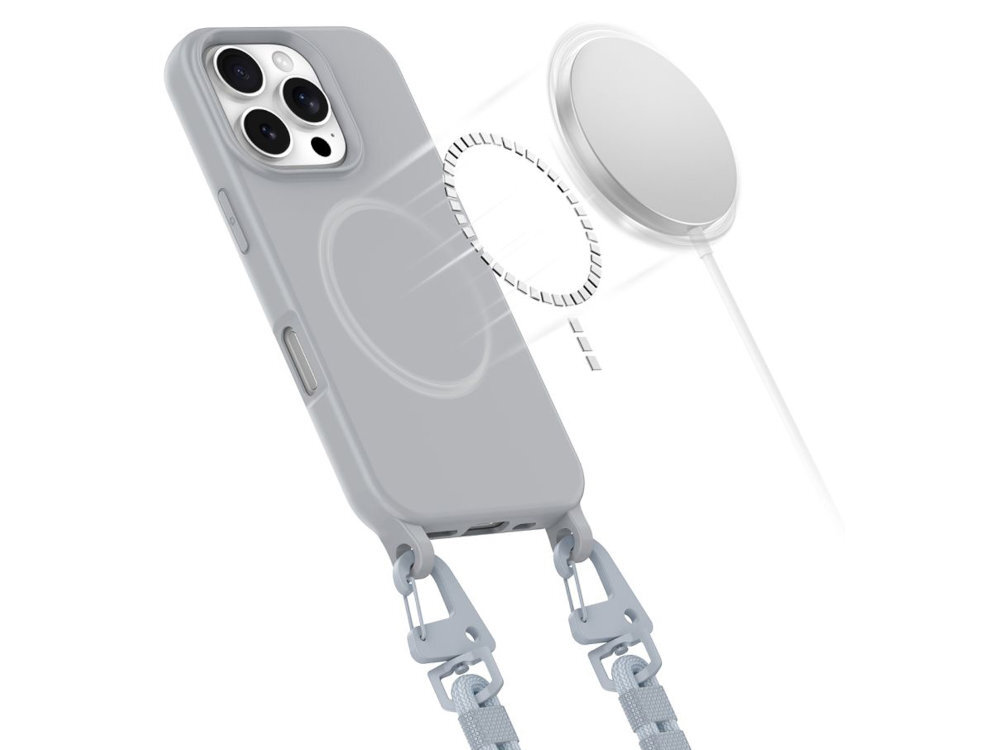 TECH-PROTECT MagNecklace magnesów MagSafe bezprzewodowe ładowanie korzystanie z dedykowanych akcesoriów stabilne połączenie z ładowarką jest w pełni kompatybilny