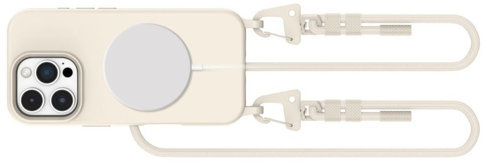 TECH-PROTECT MagNecklace podwyższona krawędź okalająca wyświetlacz moduł aparatu Materiał TPU otwory na porty i przyciski swobodny dostęp do wszystkich elementów sterujących