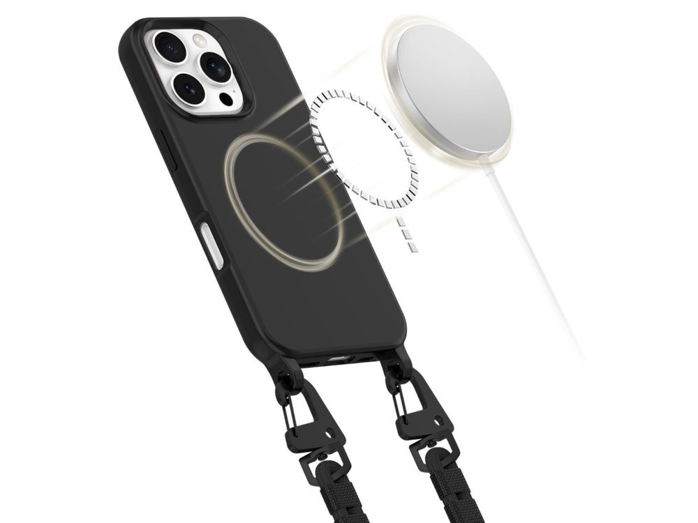 TECH-PROTECT MagNecklace magnesów MagSafe bezprzewodowe ładowanie korzystanie z dedykowanych akcesoriów stabilne połączenie z ładowarką jest w pełni kompatybilny