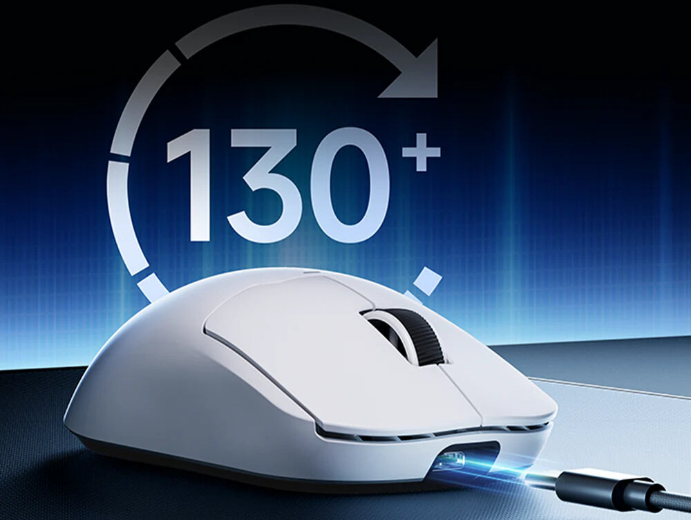 Mysz MCHOSE A5 Wireless Pro Max komfort gry bateria kabel