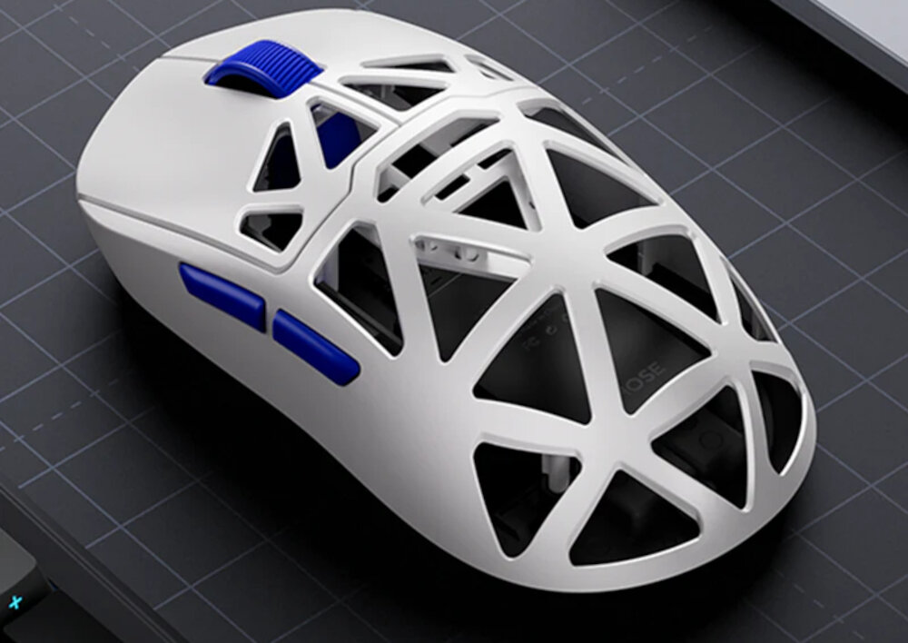 Mysz MCHOSE AX5 Pro Max Mysz lekkość przewodowa bezprzewodowa podświetlenie działanie konstrukcja przyciski konfiguralne sensor optyczny połączenie rozgrywka komfort