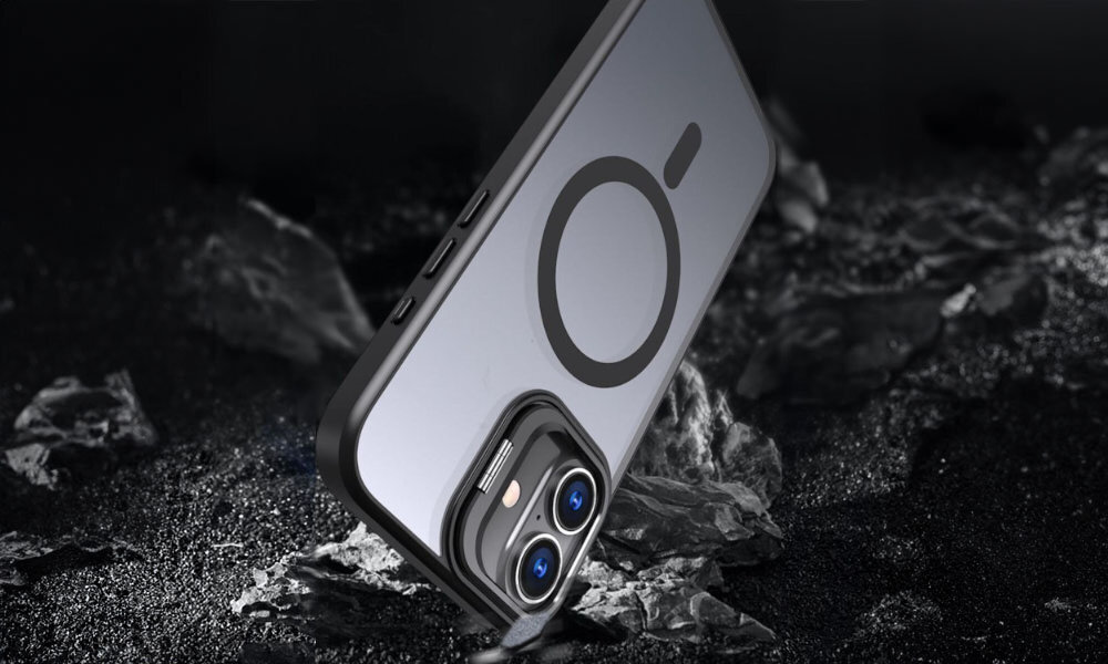 TECH-PROTECT MagStand MagSafe Transparentna konstrukcja naturalny design smartfona wysokiej jakości materiały