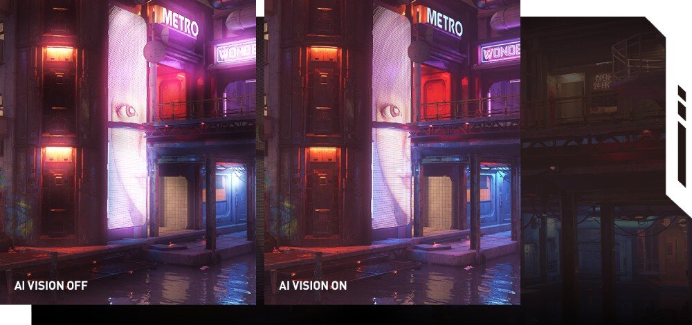 Monitor MSI MAG 275QF 27 2560x1440px IPS 180Hz 1 ms [MPRT] technologia AI Vision widoczność funkcje