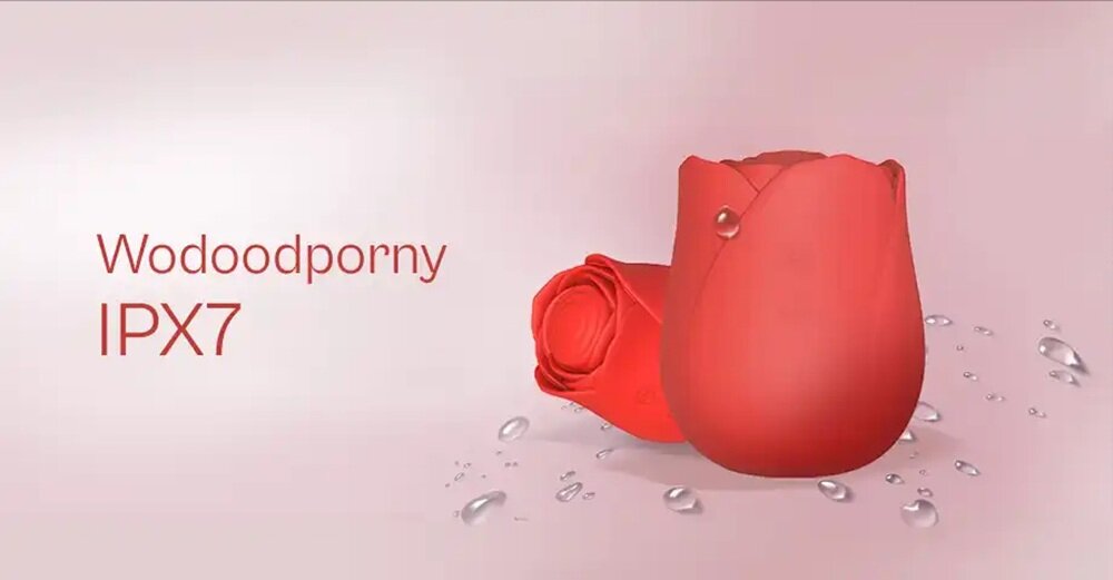 Masażer BEAUTIFLY Rose Glow Pleaser prywatność i spokój, kompaktowe wymiary, dysretne przechowywanie, cicha praca