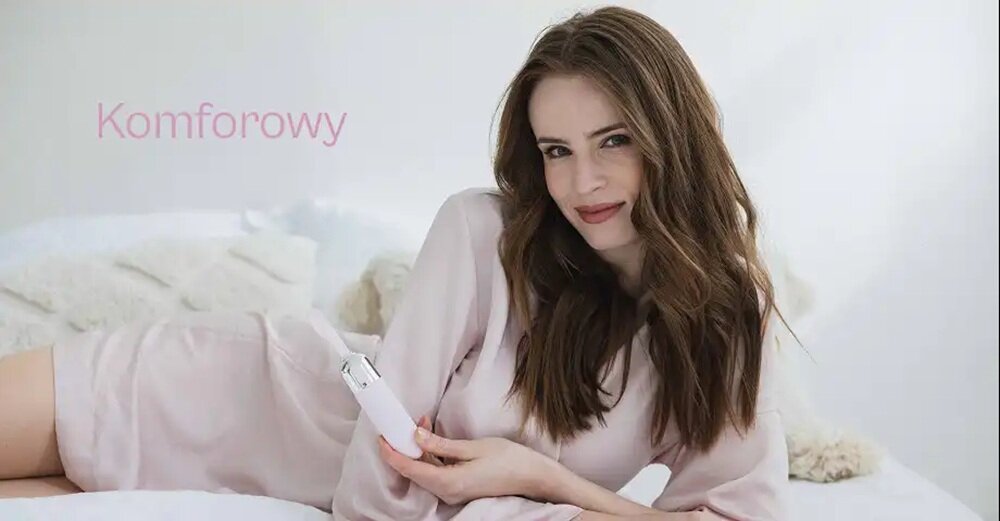 Masażer BEAUTIFLY Sleek Cheer hipoalergiczny silikon, bezpieczne używanie, miękka, gładka powierzchnia, delikatny dla skóry