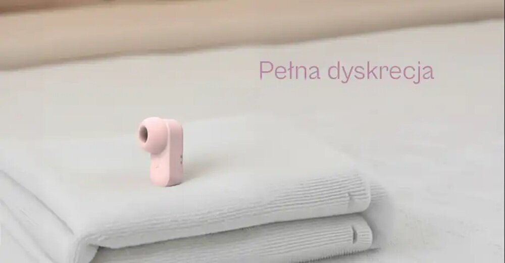 BEAUTIFLY MINISONIC BLISSPOD Wibrator Łechtaczkowy Różowy bezgłośne działanie, dykretny, komfortowy, płynna praca, skuteczne tłumienie drgań